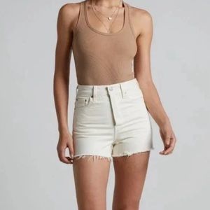 Levi’s Ribcage High Rise Shorts